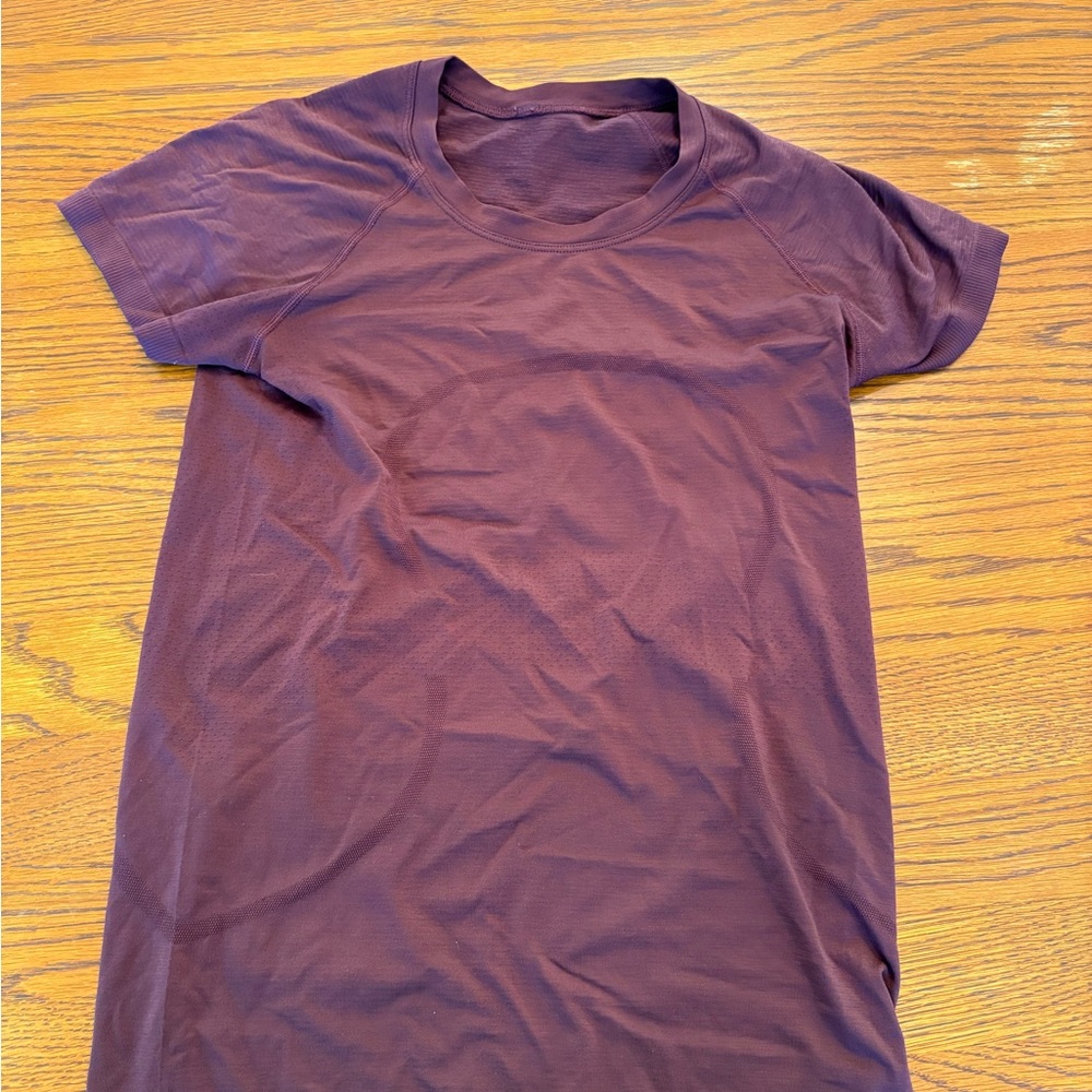 Burgundy Lululemon Swiftly 2.0 Size 6